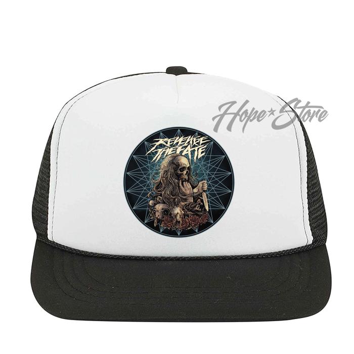 TOPI Revenge The Fate l Topi Snapback Jaring/Trucker Premium Musim panas Topi MUSIK band RTF