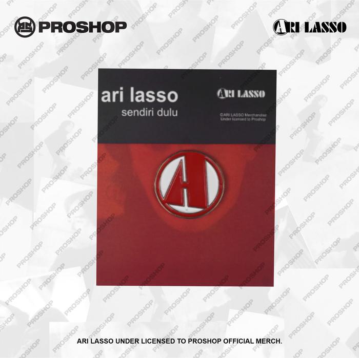 Proshop | A Enamel Pin | Ari Lasso | Tshirt | Kaos Pria | Hitam