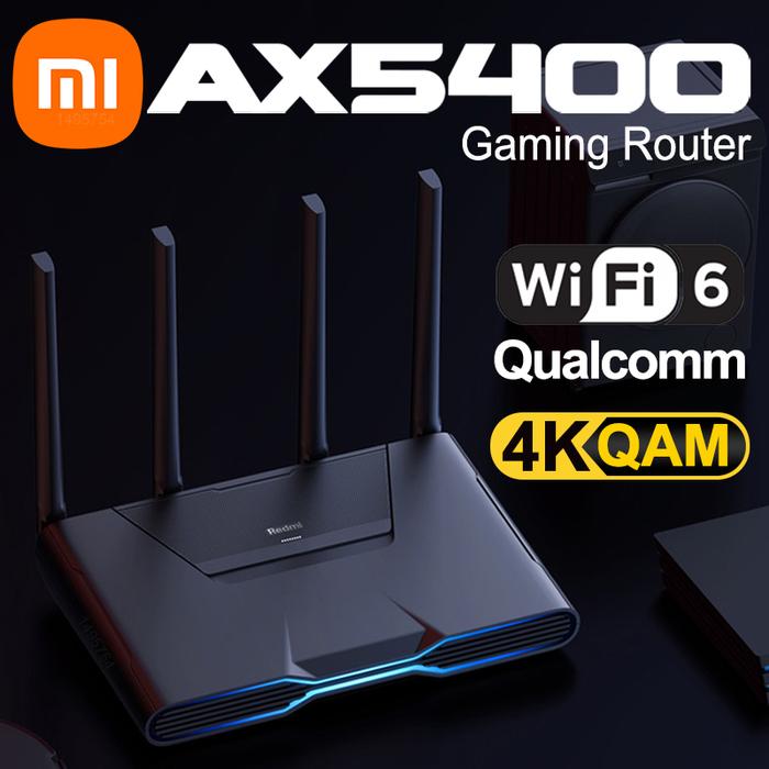 Xiaomi Redmi Gaming Wifi Router AX5400 Mesh Wi-Fi 6 2.5Gbps RGB