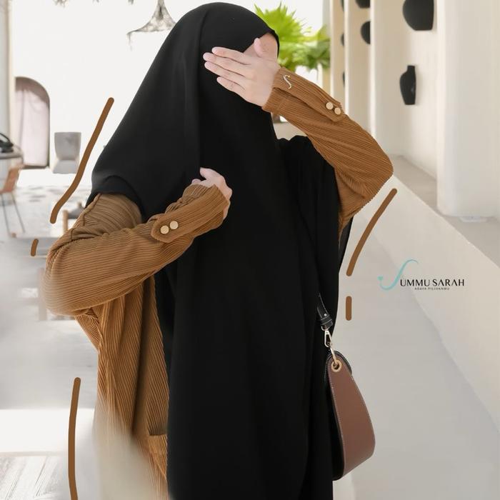 SARAH SERIES ABAYA BY UMMU SARAH | ABAYA SARAH BY UMSA | ABAYA KNIT PREMIUM | ABAYA UMMU SARAH