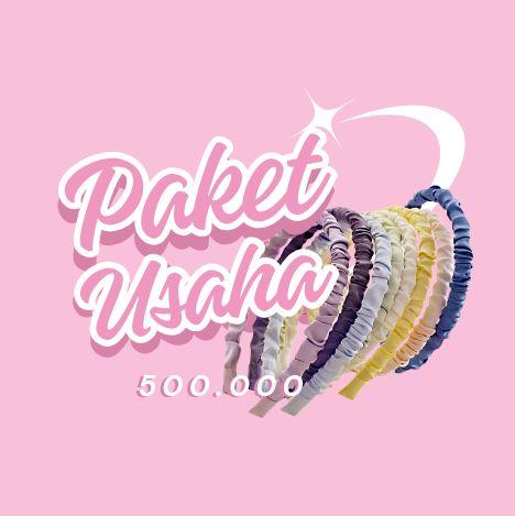 PAKET USAHA 500RIBU AKSESORIS JEPIT DOMPET ALAT TULIS ALAT KOSMETIK TAS BONDU ANAK KOMPLIT BEBAS PIL