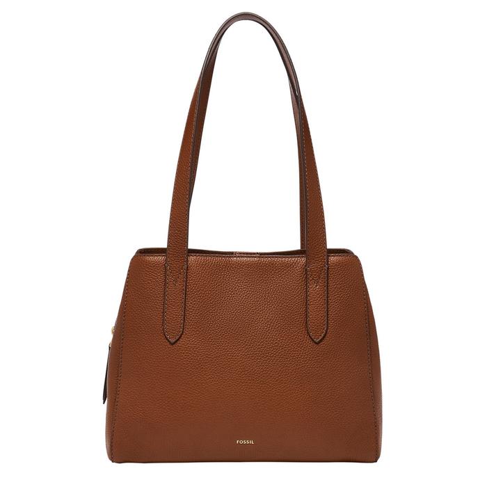 Fossil Jayne Carryall Medium Brown Leather Bag - SHB3310-210