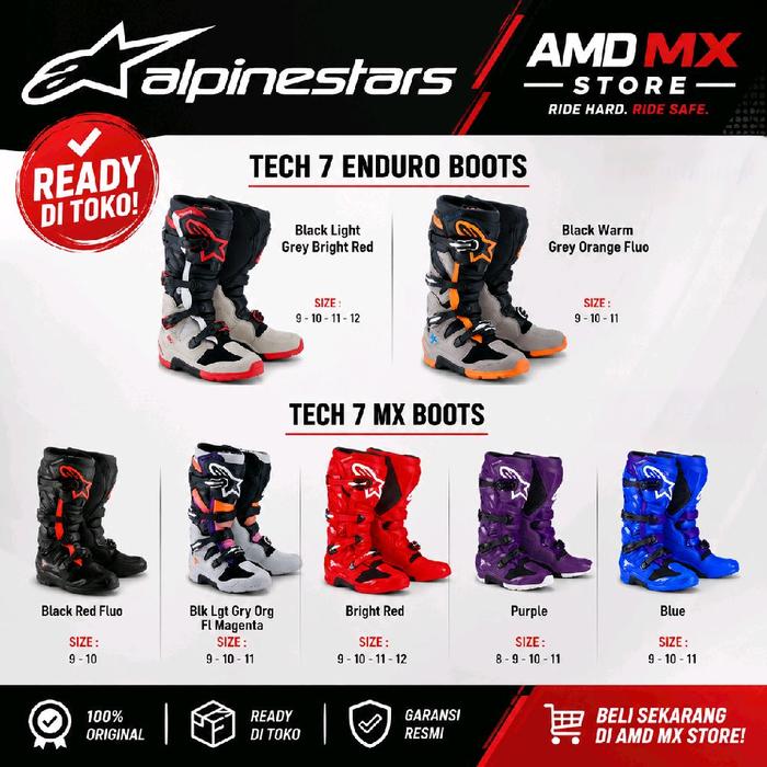 Sepatu Alpinestars Tech 7 Original