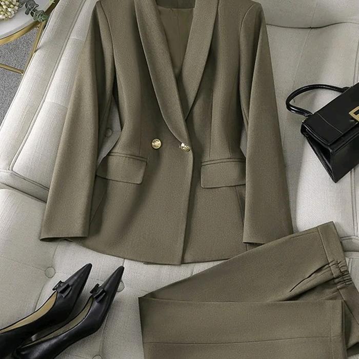 Setelan Blazer & Celana Wanita Blazer Wanita Keren Blazer Wanita Model Terbaru Outfit Wanita Atasan 