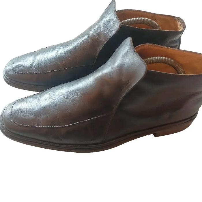 Sepatu bally second boot hitam size 43