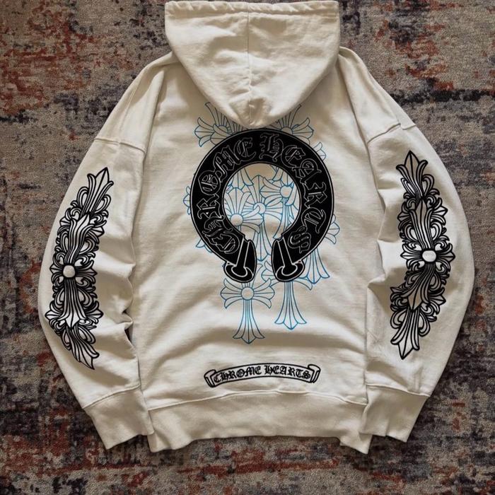 Hoddie chrome hearts second preloved