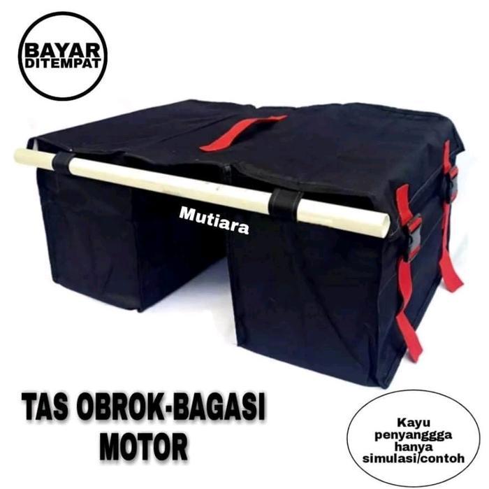 Tas Obrok-Bagasi Motor Ukuran Sedang//Tas Bagasi-Obrok Motor Murah-Meriah Travel Terlaris