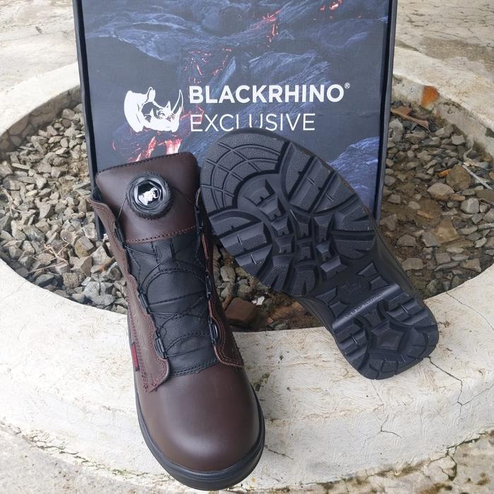 Kualitas No1 Sepatu Black Rhino 0608 Ls Safety Shoes Exclusive Ready