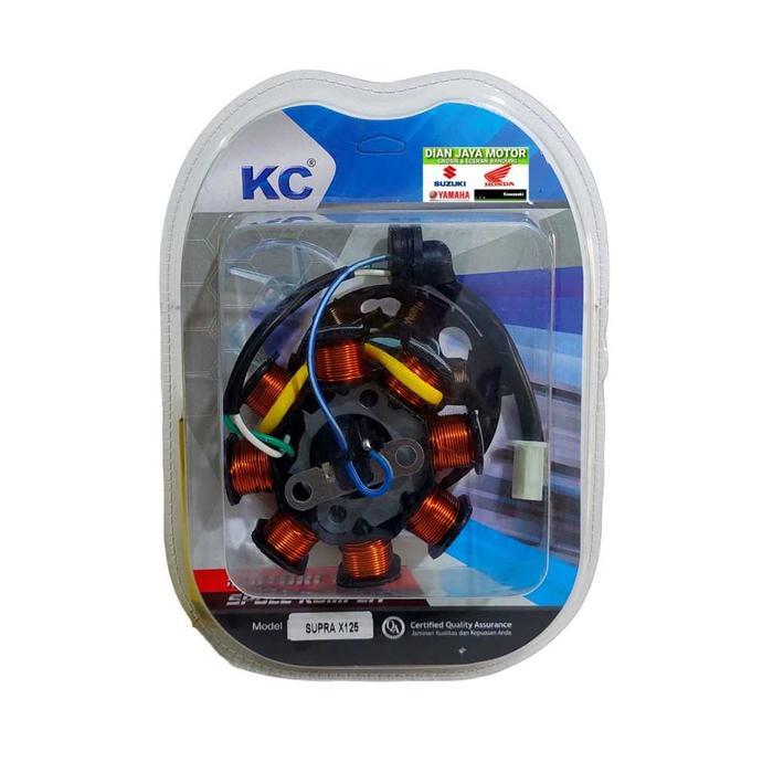 SEPUL SPOOL SPOLL SPUL SUPRA X 125 KARISMA KIRANA KC PREMIER STATOR ASSY HONDA SUPRA X125 DJM DIAN J