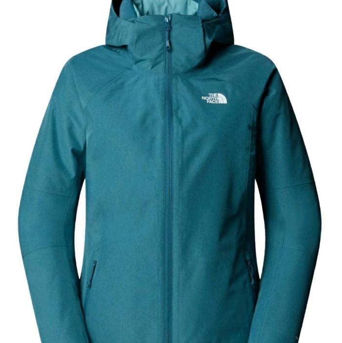 THE NORTH FACE WOMEN'S INLUX WATERPROOF BLUE HEATER JAKET GUNUNG HIKING WINTER TRAVELING ORIGINAL