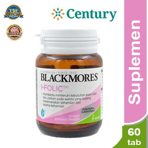 BLACKMORES I-FOLIC 60'S / ASAM FOLAT / SUPLEMEN / KEHAMILAN