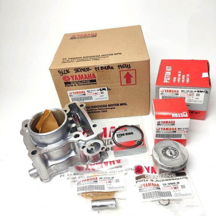 BORING KIT BLOK SEHER NMAX NEW B6H CYLINDER BLOCK YAMAHA NMAX NEW ORIGINAL YAMAHA GENUINE PART