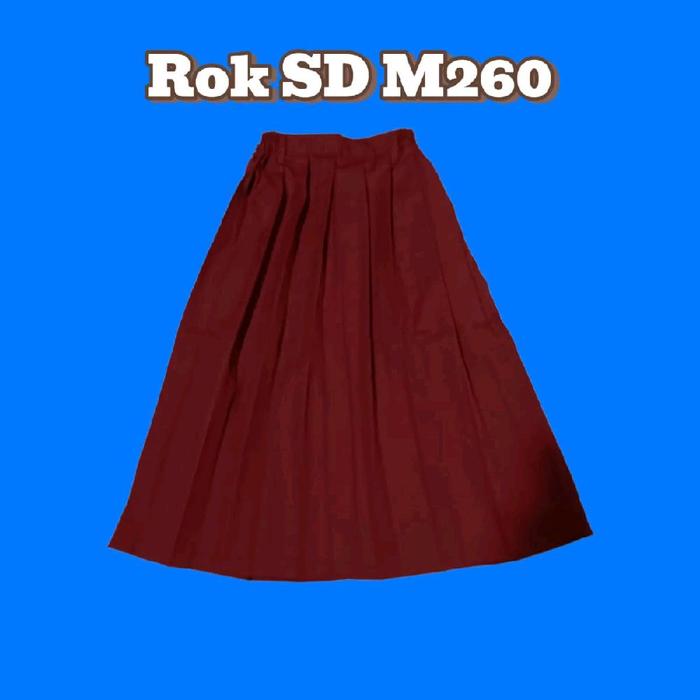 rok rempel merah untuk sekolah sd merek m260