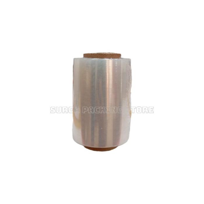 PLASTIK WRAPPING 10CM X 200BC | STRETCH FILM 10CM X 200BC BENING & HITAM
