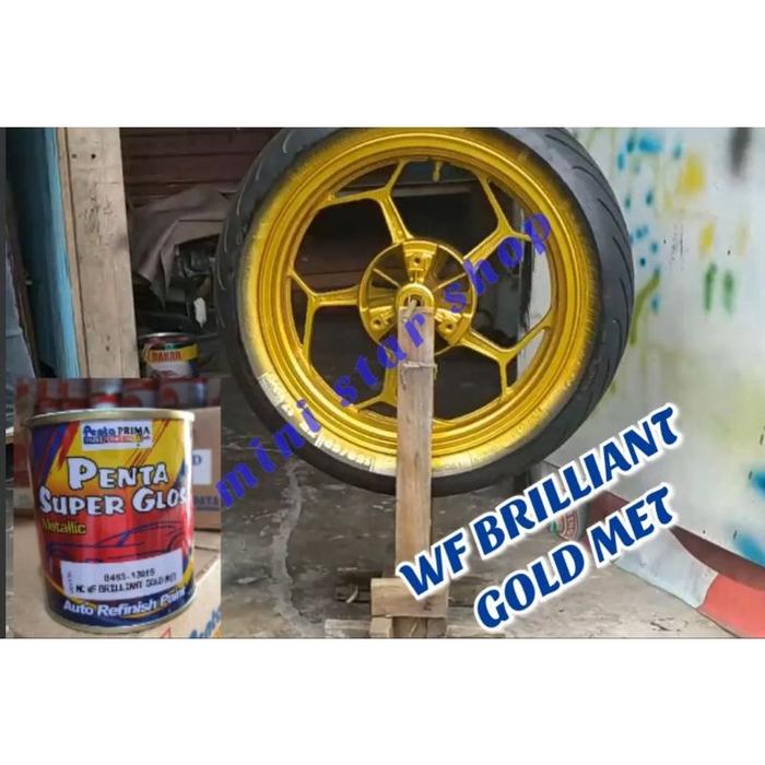 CAT PENTA SUPER GLOSS ISI 200 GRAM KLIK DI VARIAN NC SOLID LIC TONE READY BANYAK RNA MERAH KUNING HI