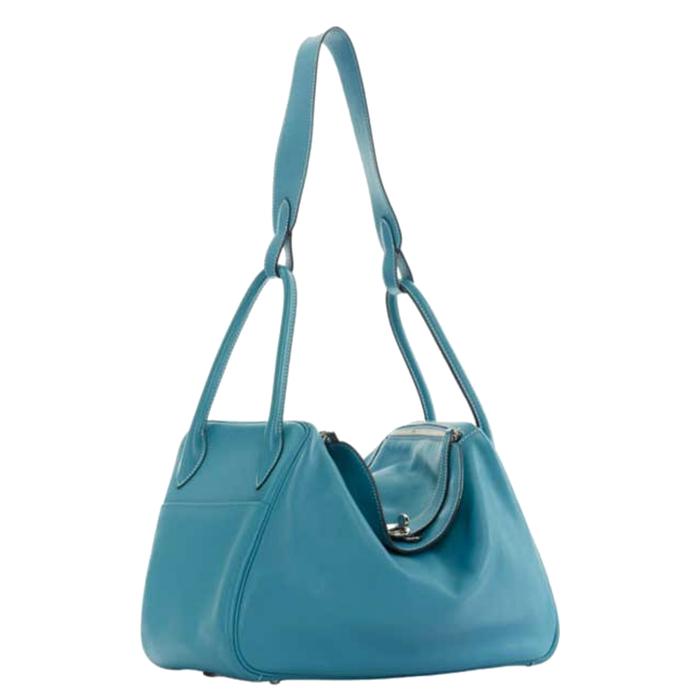 Tas 26Hermes Lindy26 Warna Biru Muda Premium Selempang Wanita