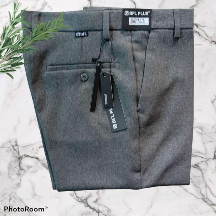 Celana Kantor Pria Wol Slim Fit 27 38 Merk BFL PLUS 100 % Original / Celana Formal Slim Fit / Celana