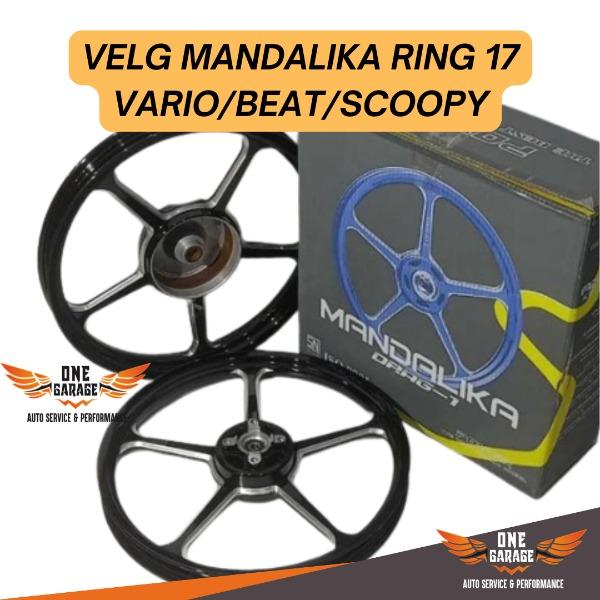 Velg Mandalika Ring 14 17 Vario 125/150 Beat Scoopy Spacy Genio Accessories Motorcycle Disc