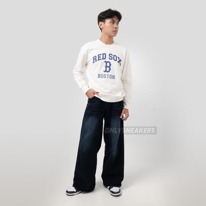 MLB VARSITY OVERFIT BOSTON RED SOX SWEATSHIRT