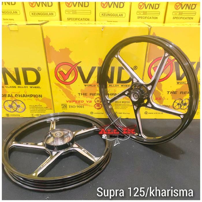 Velg racing Supra x 125/kharisma/Supra 110/Astrea/grand 140/160-17 VND