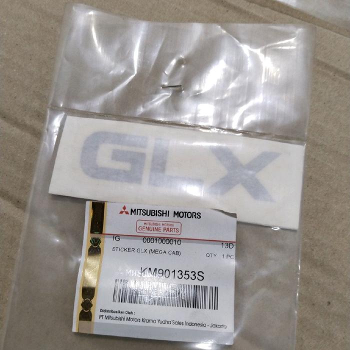 STICKER "GLX" (HAIR LINE) MITSUBISHI TRITON