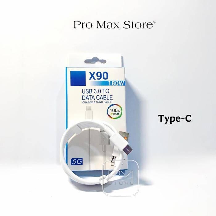 PM - Kabel Charger Vivo X90 180w Micro Dan Type C Fast Charging | Kabel Data Vivo 180watt