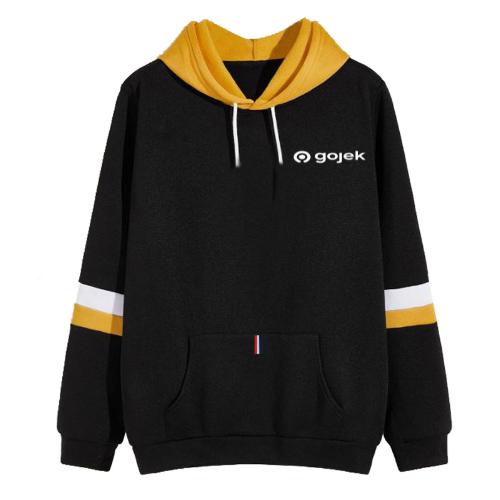 Jaket Swaiter Dewasa Pria wanita Logo Ojol Gojek - Sweater Hoody Pria Wanita Jumbo Size S M L XL XXL