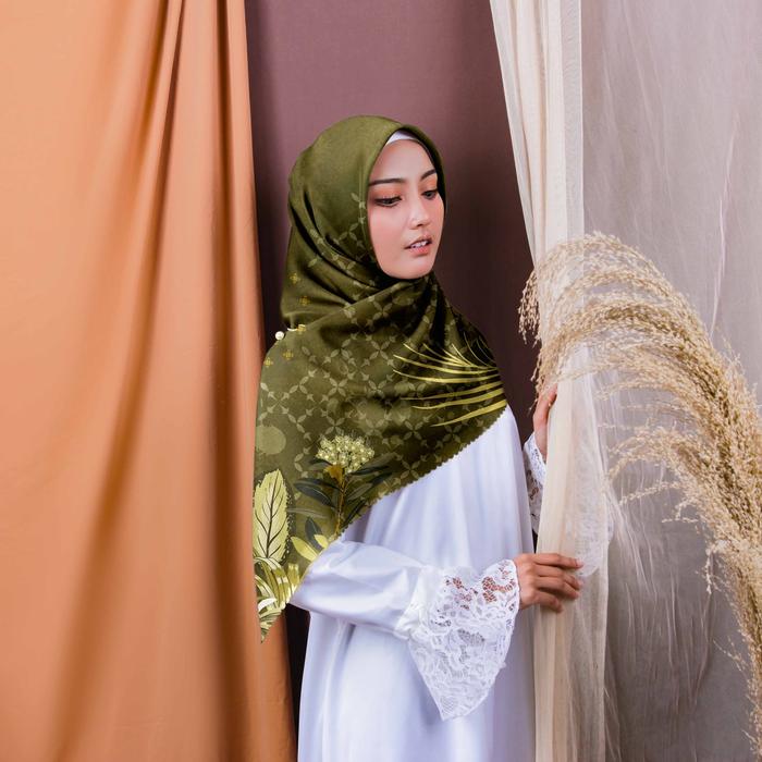 HIJAB MOTIF AMIRAH SERIES DESIGN C.115.235.C | CALDERA SIGNATURE HIJAB PRINTING