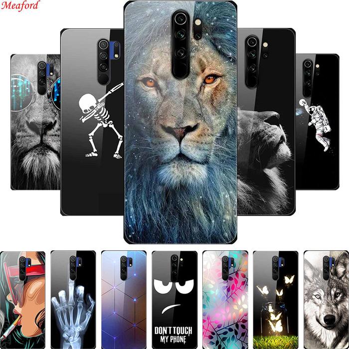 For OPPO Reno 2Z Reno 2F Case Tempered Glass Hard Back Cover Phone