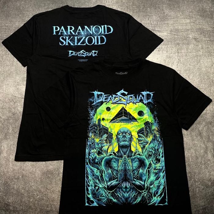 [HOT] Tshirt DEADSQUAD - SKIZOID PARANOID Official Merchandise