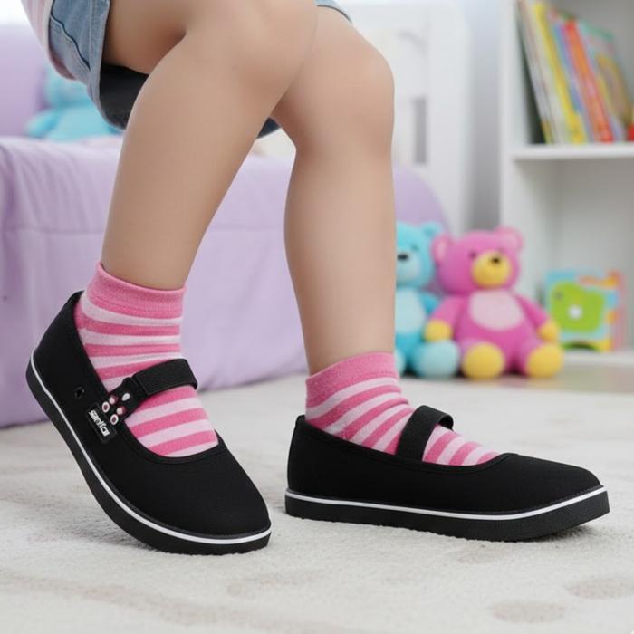 Sepatu Santica Jolin / Sepatu Sekolah Anak Perempuan Murah Original