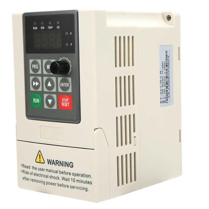 0.4KW 0.75KW VFD Inverter 220V Single-Phase Input Single-Phase Output