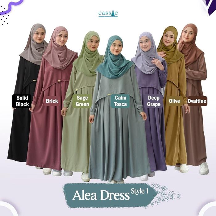 ALEA DRESS BY CASSIE | Gamis Anak Muda |