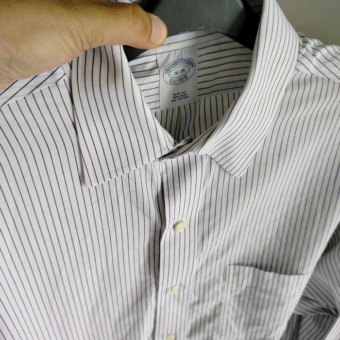 KEMEJA branded kantor kerja Brooks brothers SIZE XL PRIA