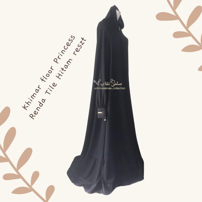 Khimar Floor Princess Renda Tile Manset Reszt / Armhole