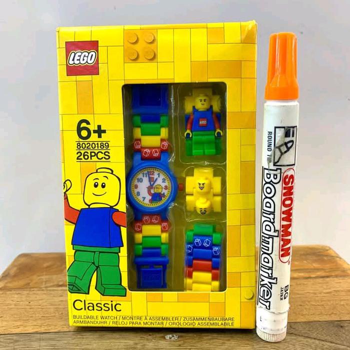 jam LEGO Classic Watch jam tangan karakter original CWUwipDSD #lego #jam #itoys #vanmarvel #baltos