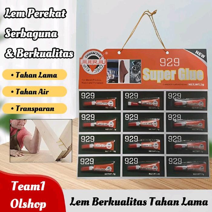 Lem Tetes Lem Korea Instant Cyanoacrylate Glue LEM KOREA SERBAGUNA LEM PEREKAT