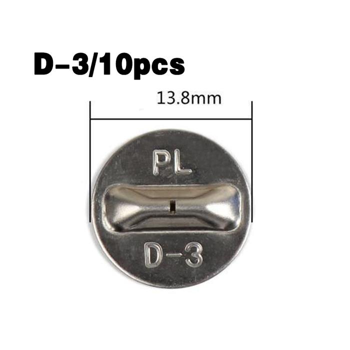 10pcs Kepala Plat Nozzle Misting Kabut Semprotan Flat Nozzel Lubang PLD-3 PLD-3,5 PLD-5 D-3 D-3,5 D-