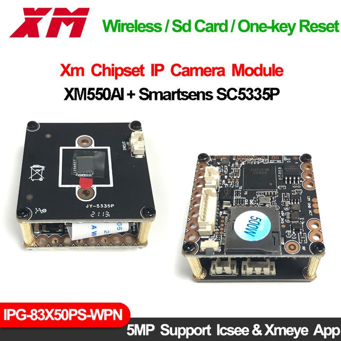 5Mp Wireless Ip Camera Module Smartsens Sc5335P Xm550Ai Webcam Sd