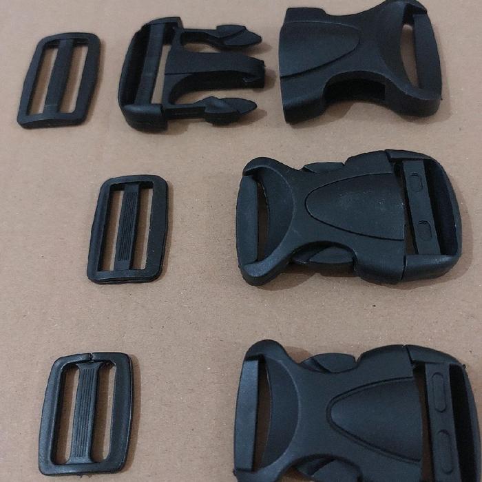 Buckle Tas/ Ceklekan Tas/ 2,5cm/ 3,2cm/ 3,8cm  satuan