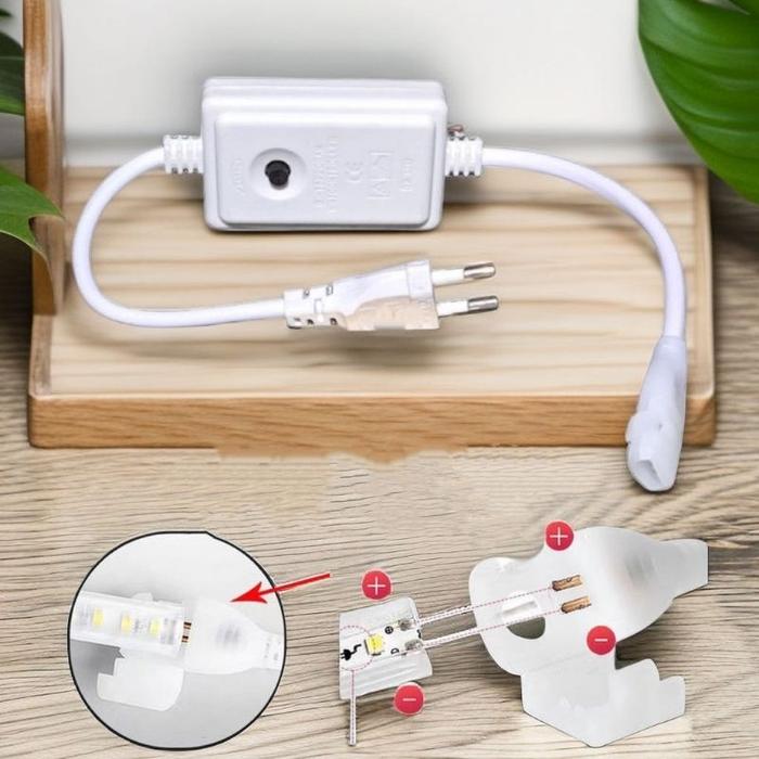 Adaptor Berkedip Led Strip Rgb 2835 Warna Warni/Adaptor Berkedip Led Strip 5050