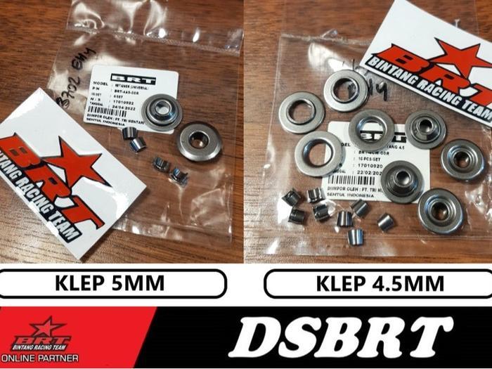 RETAINER & KUKU KLEP SET BRT 4.5MM 5MM T1