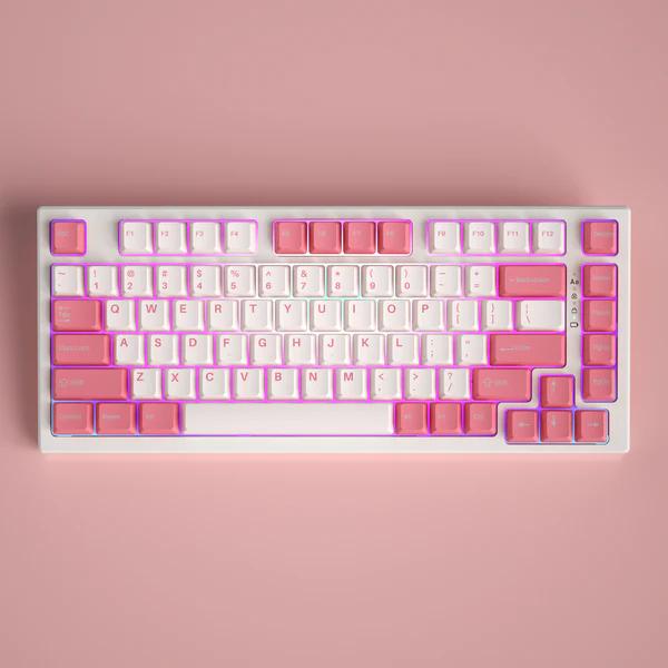 YUNZII YZ75 PINK WIRELESS MECHANICAL KEYBOARD