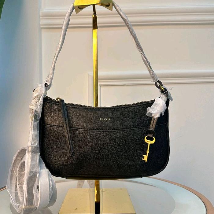 Ready Fossil Skylar Baguette Medium Black