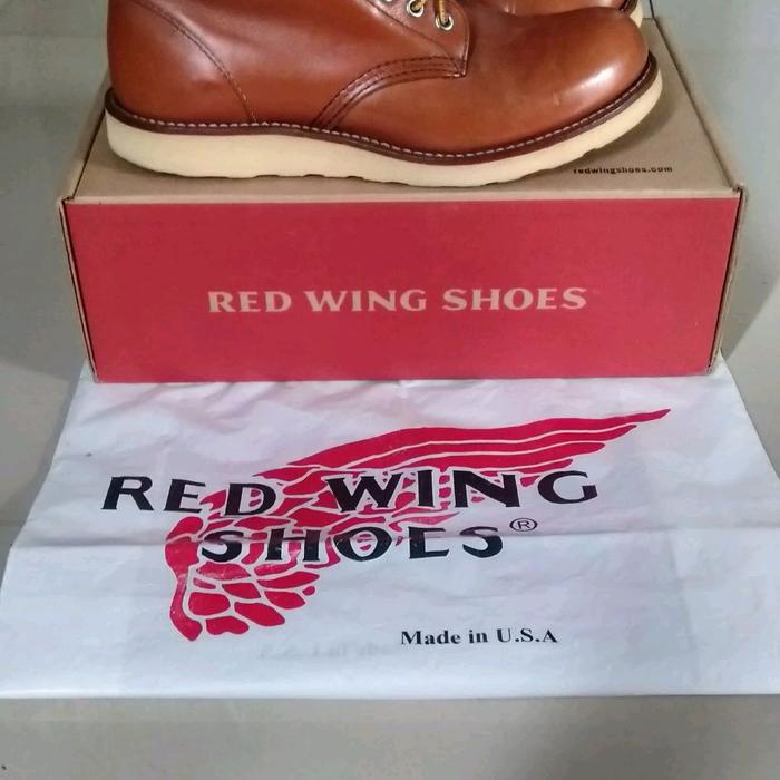 Red Wing Sepatu Boots 8166 - Sepatu Kulit Asli dari Amerika Serikat - Red Wing Shoes