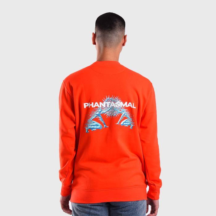 Roughneck Ss501 Orange Phantasmal Crewneck -Gratisongkir
