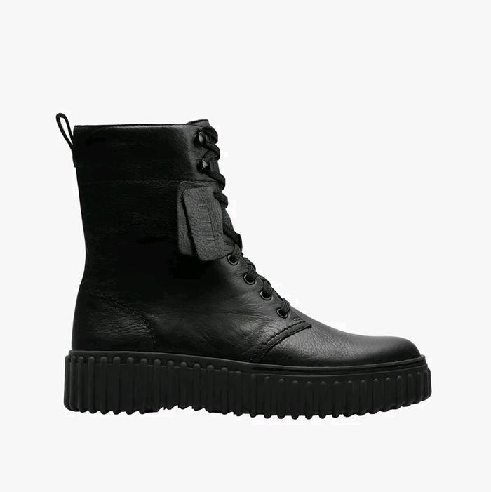 Clarks Torhill Style Original Sepatu Boots Wanita Leather