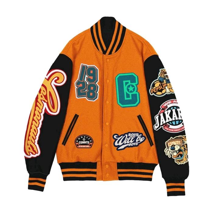 Cosmonauts X Persija Mecha Beast Varsity Jaket Pria Distro
