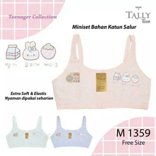PREMIUM Miniset Katun Anak Remaja ABG step 1 double lapisan Tally Young 1359