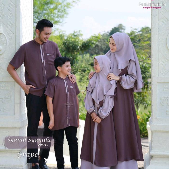 Dilovable.id | SARIMBIT SYAMIL SYAMILA KOKO DEWASA POLOS KOMBINASI BY. FANIA HIJAB